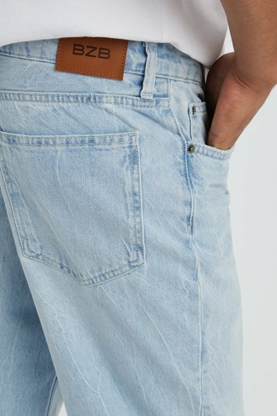 Jean relaxed bleach