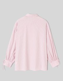 Chemise ray&eacute;e oversize