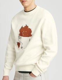 Pull imprim&eacute; pommes