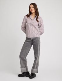 Chemise oxford rayé