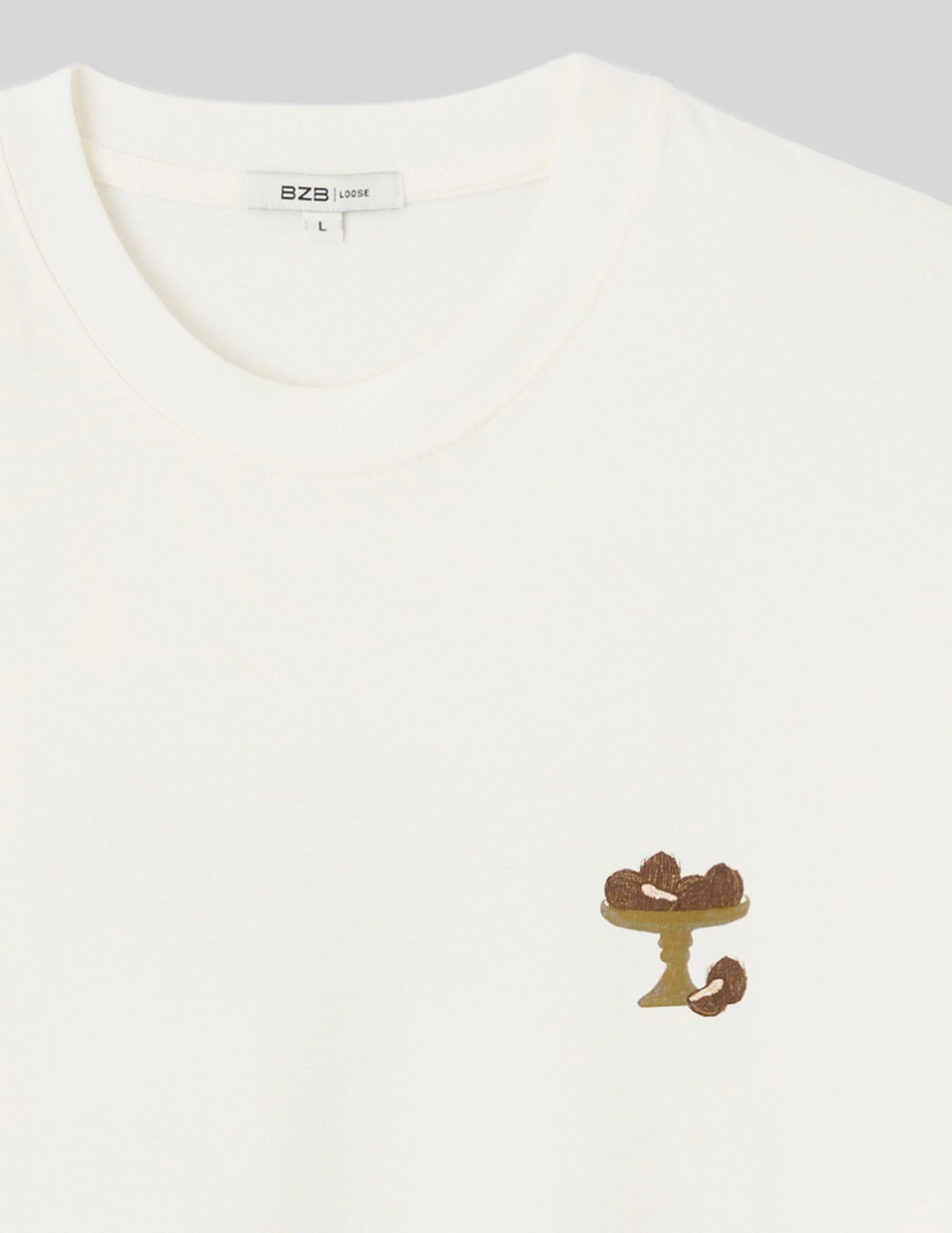 T-shirt imprim&eacute; devant dos