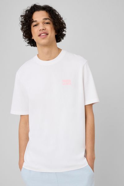 T-shirt imprim&eacute; devant/dos