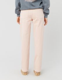 Pantalon straight velours