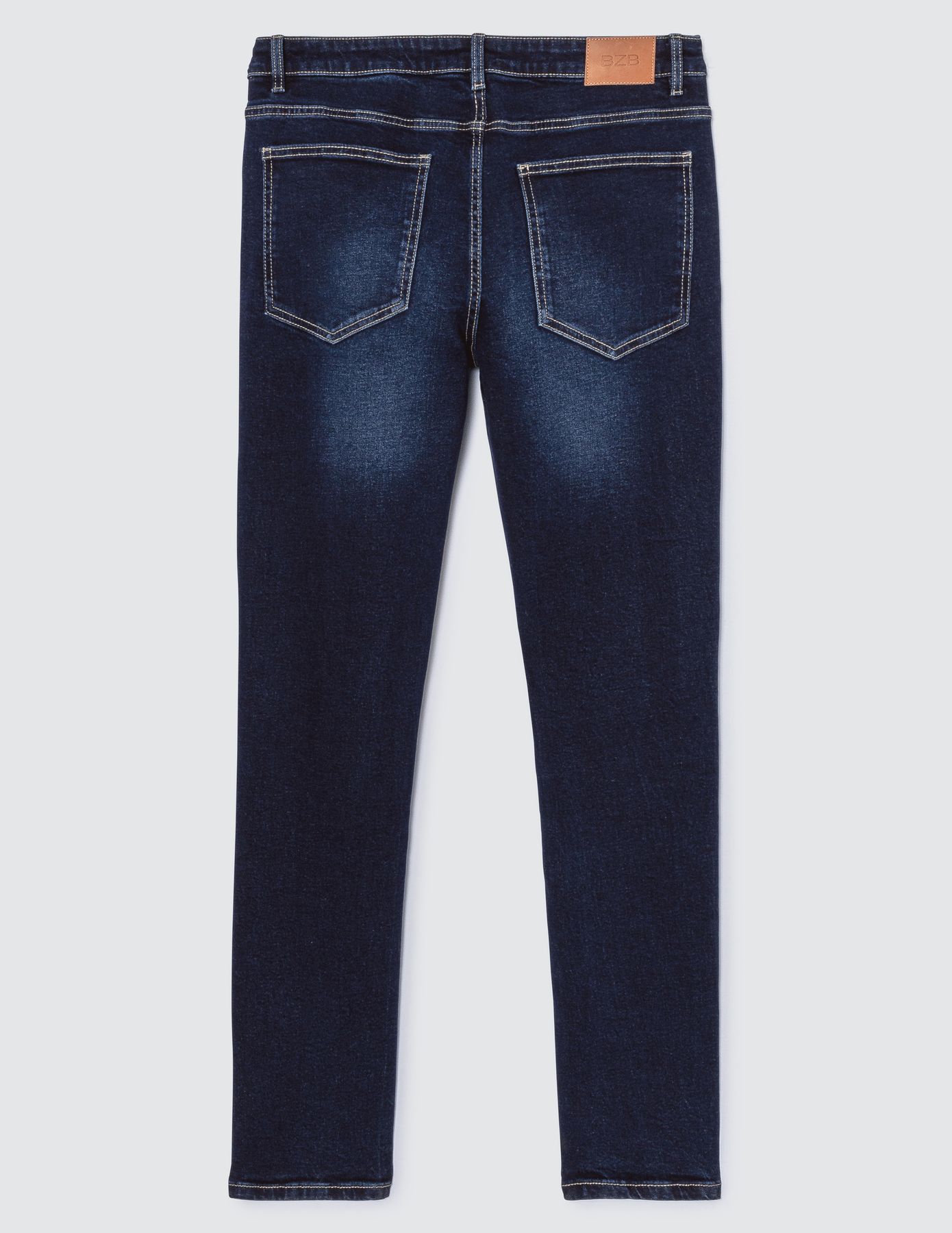 Jean slim basique stone foncé