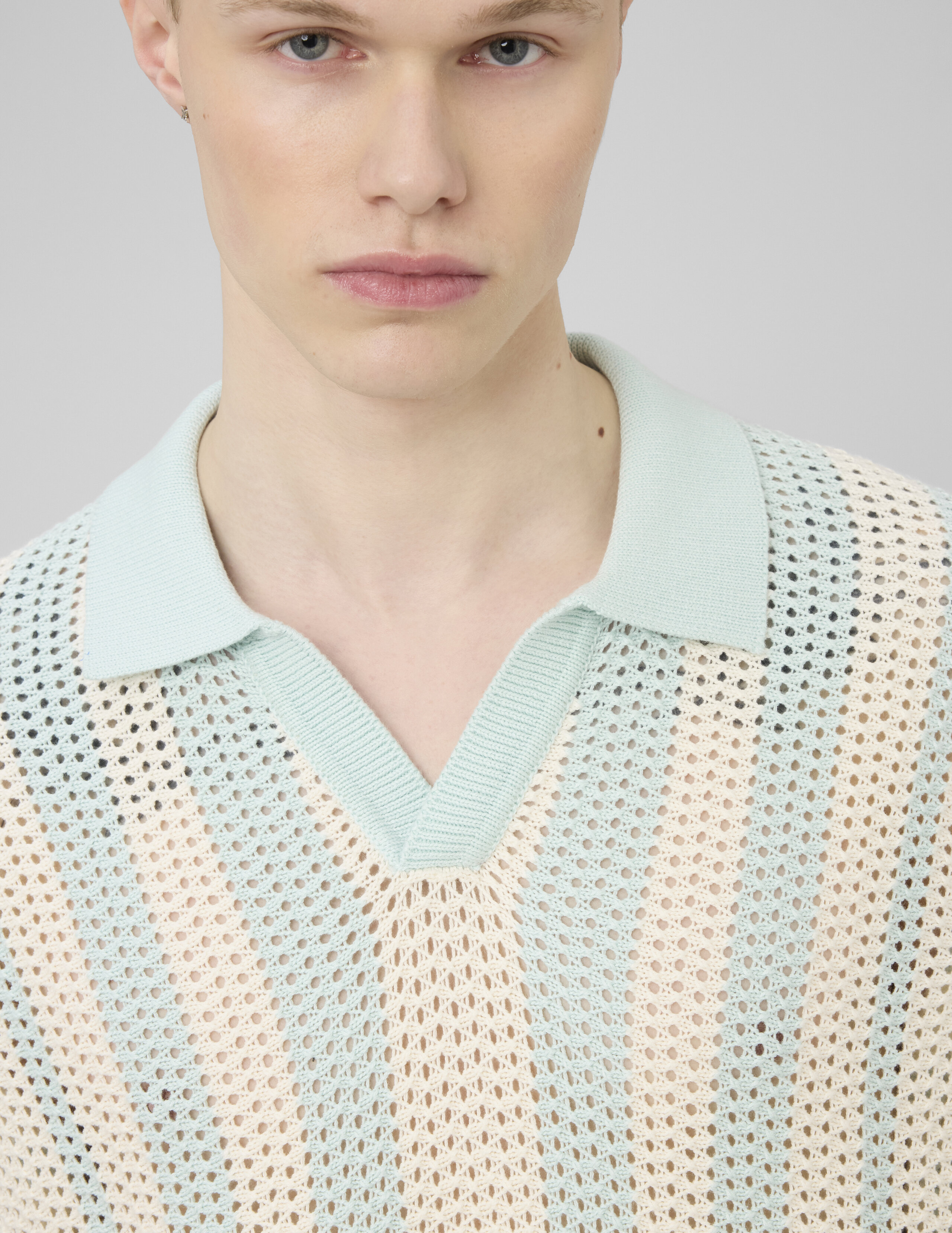 Polo mati&egrave;re fantaisie