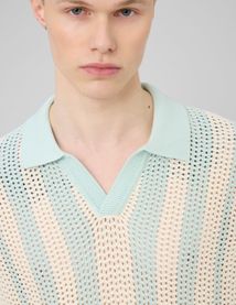 Polo mati&egrave;re fantaisie