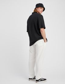 Pantalon de ville coton lin