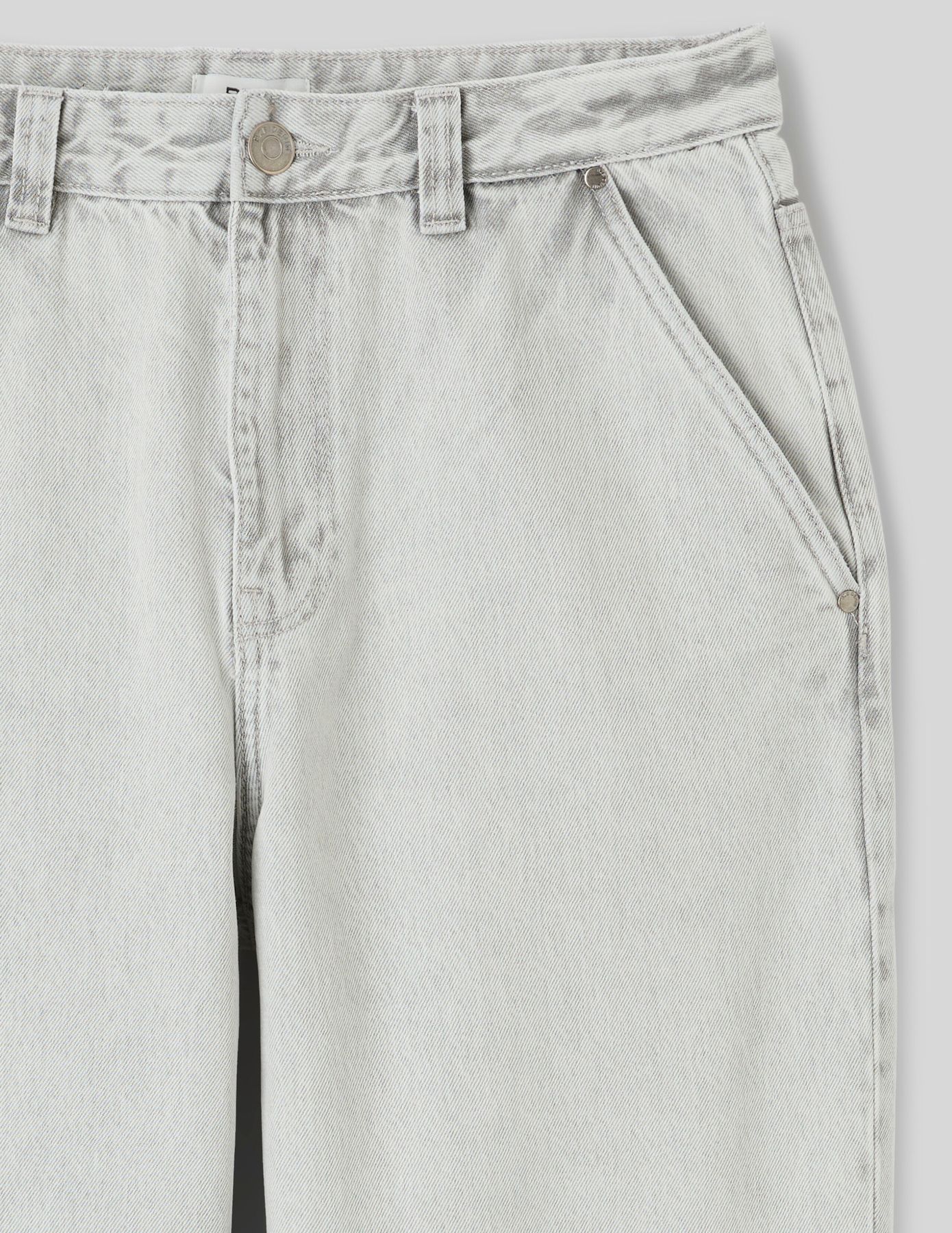 Jean skater gris clair