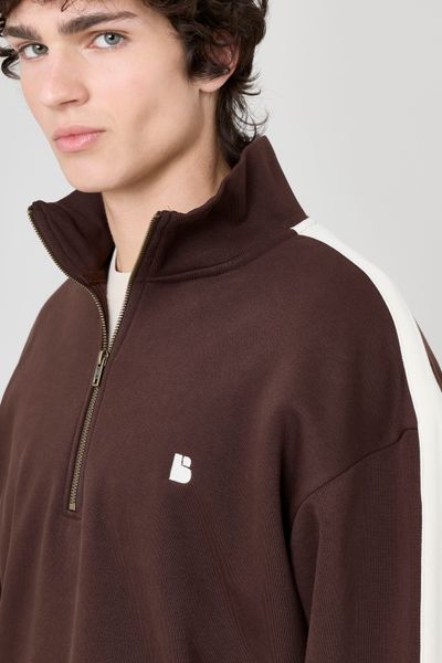 Sweat col montant à bande