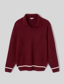 Pull col polo liseret