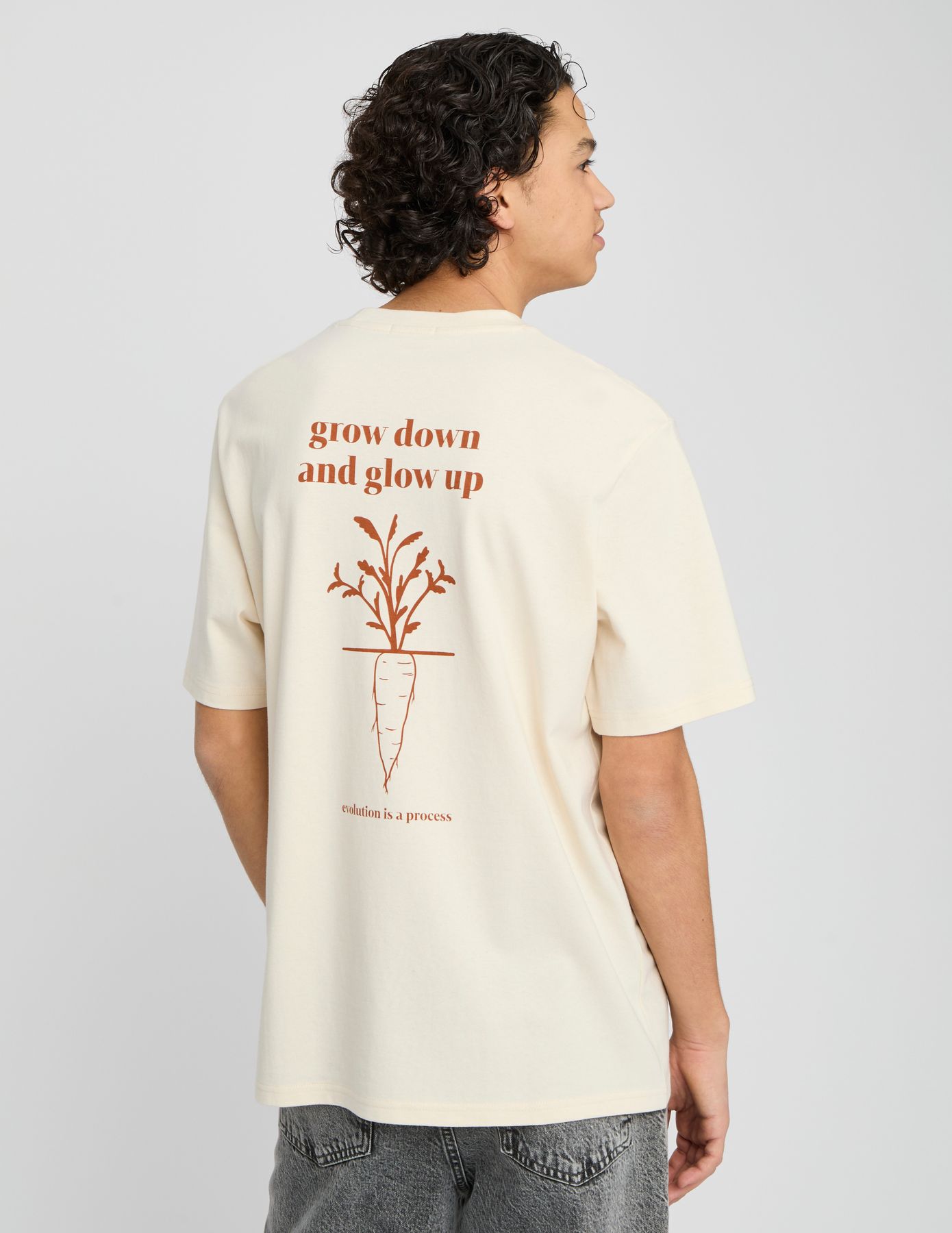 T-shirt imprimé devant dos