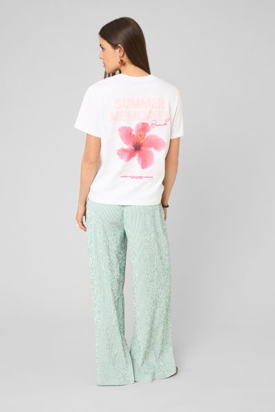 Pantalon large ray&eacute;