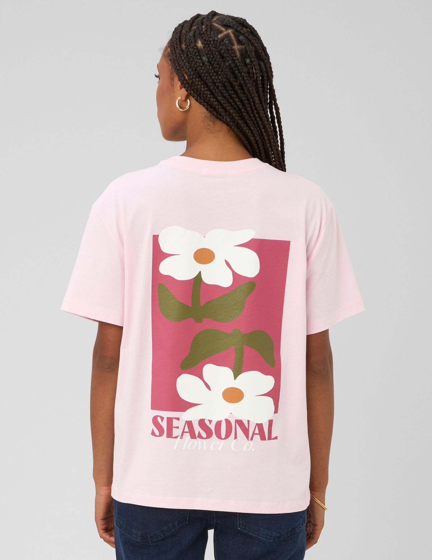 T-shirt imprim&eacute; devant / dos