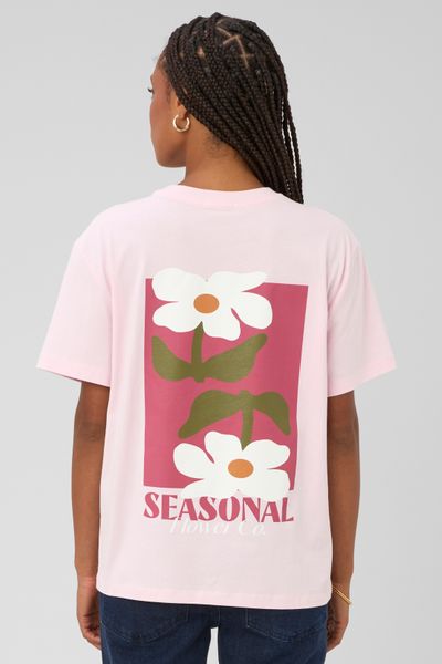 T-shirt imprim&eacute; devant / dos