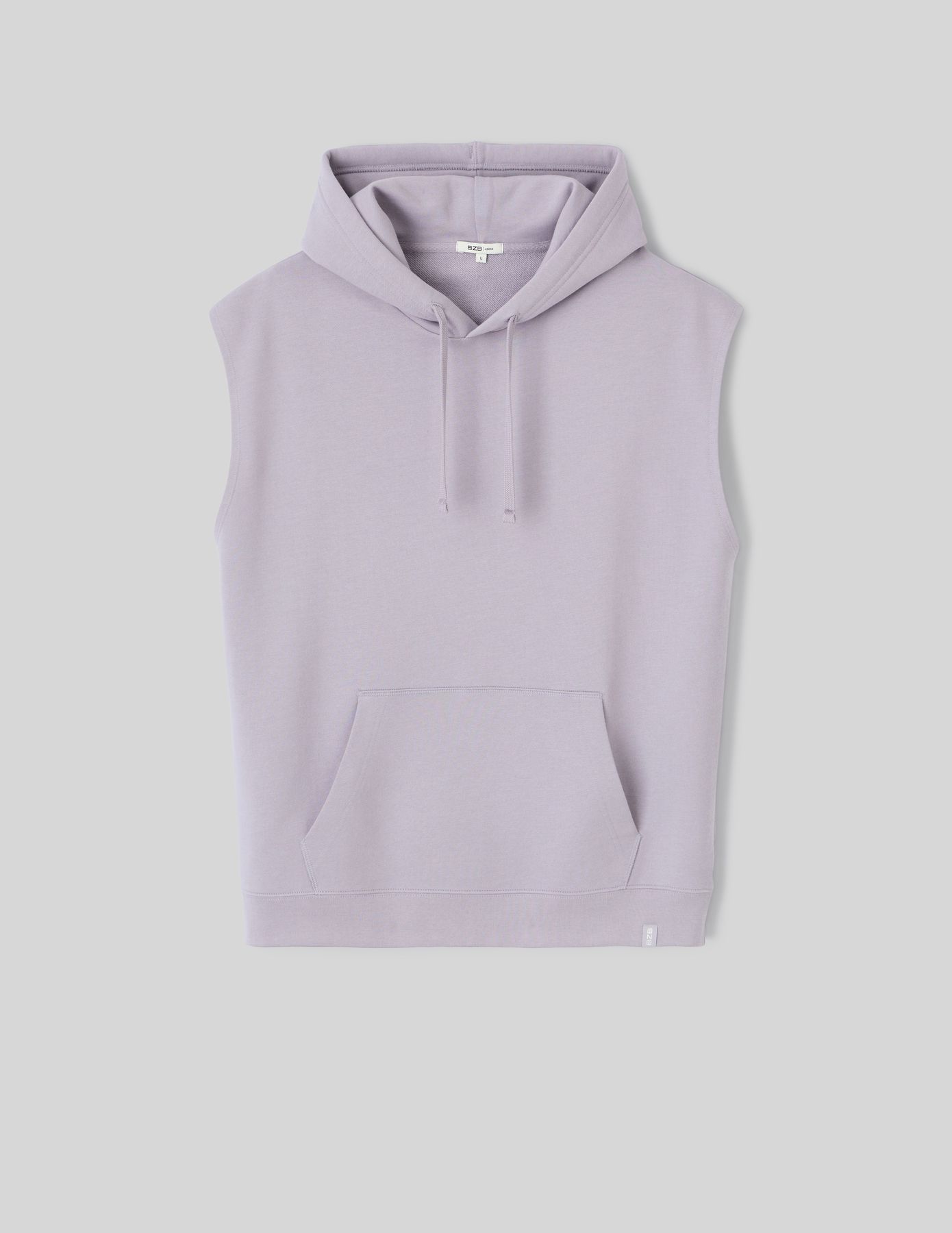 Sweat sans manches à capuche