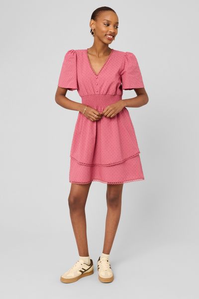 Robe &agrave; volants