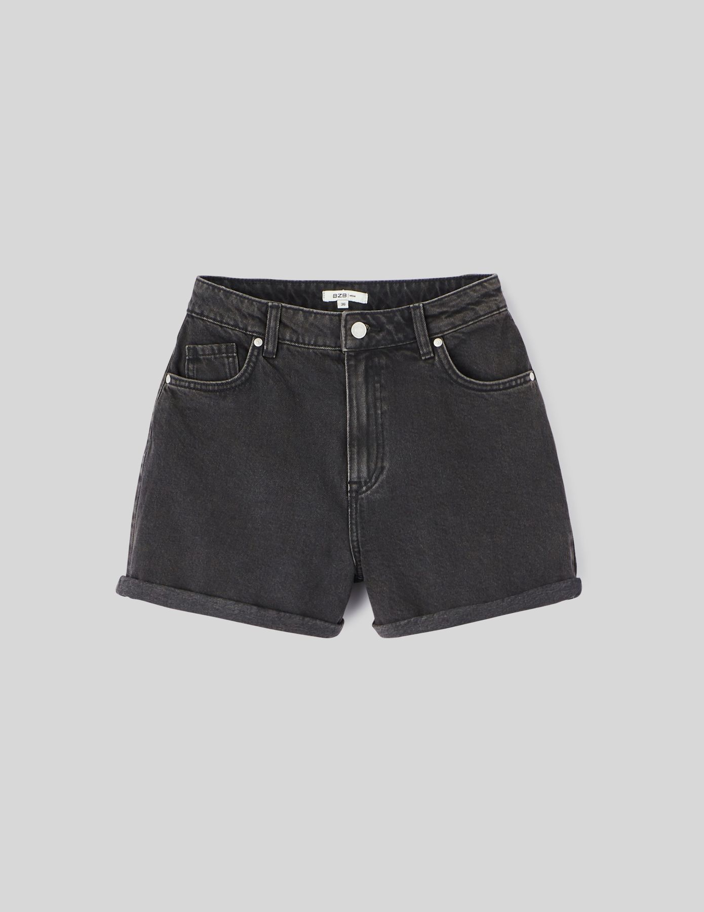 Short en jean mom fit