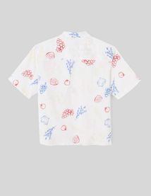 Chemise manches courtes imprimée