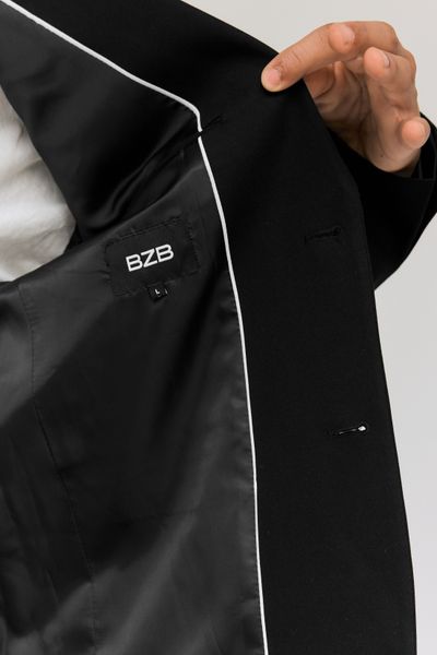 Veste de costume coupe droite