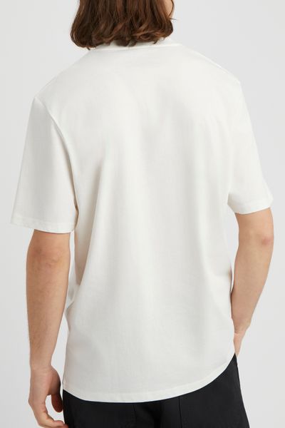 T-shirt lourd d&eacute;lav&eacute; brod&eacute;
