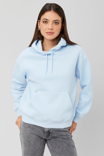 Sweat uni &agrave; capuche