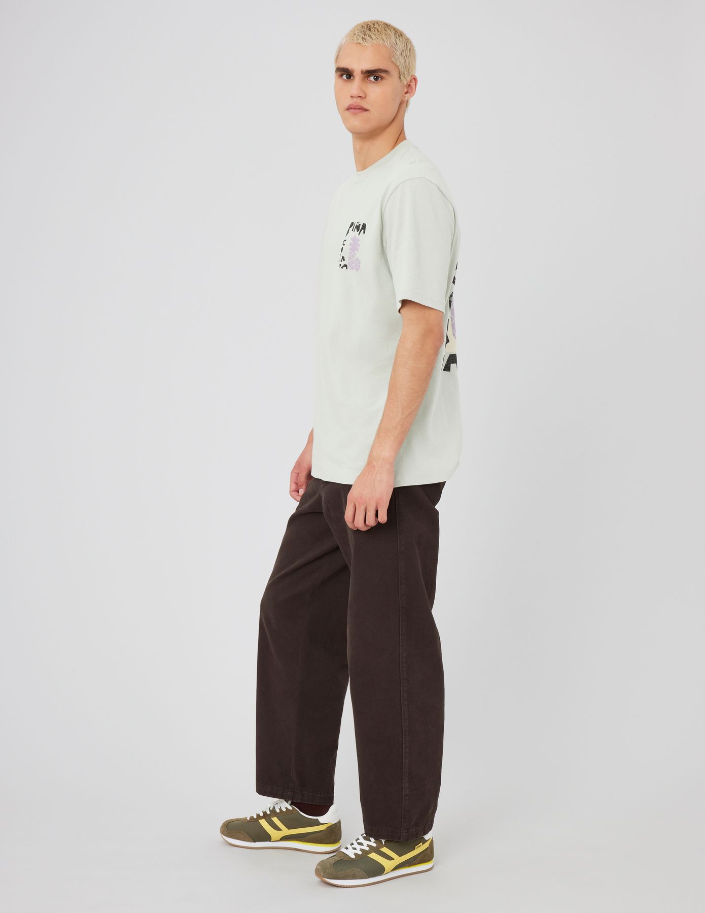 T-shirt imprimé matière texturé