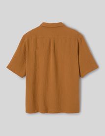 Chemise manches courtes gaze de coton