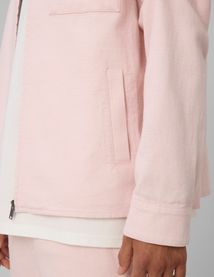 Veste zipp&eacute;e textur&eacute;e