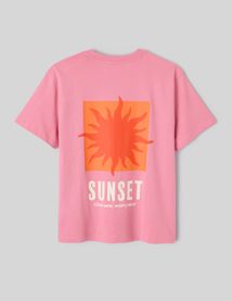 T-shirt imprim&eacute; devant/ dos