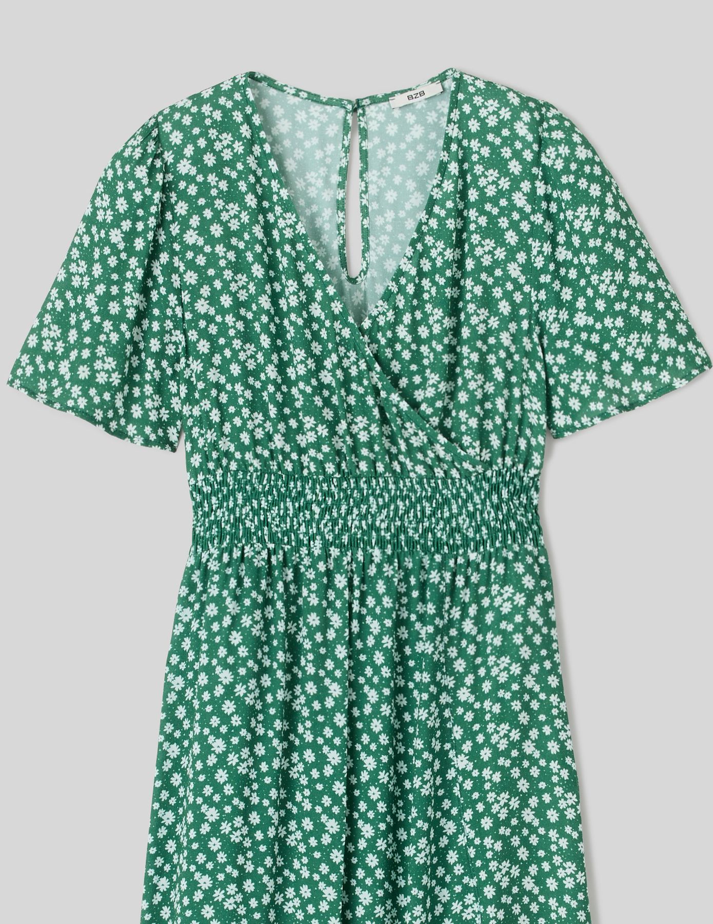 Robe longue imprim&eacute;e