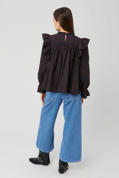 Blouse à volant