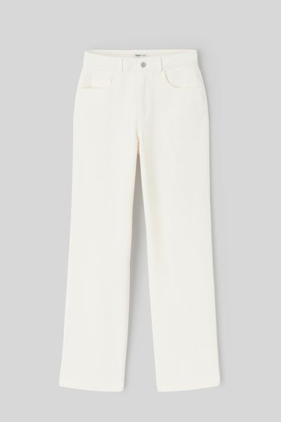 Pantalon straight velours