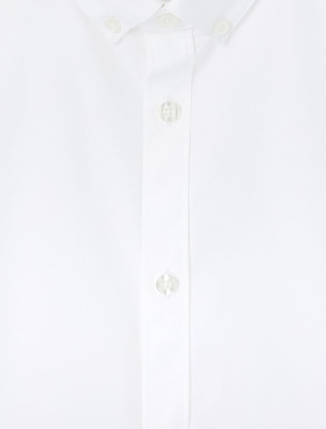Chemise unie ajustée