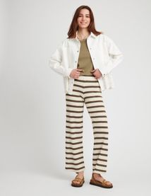 Veste twill broderie anglaise
