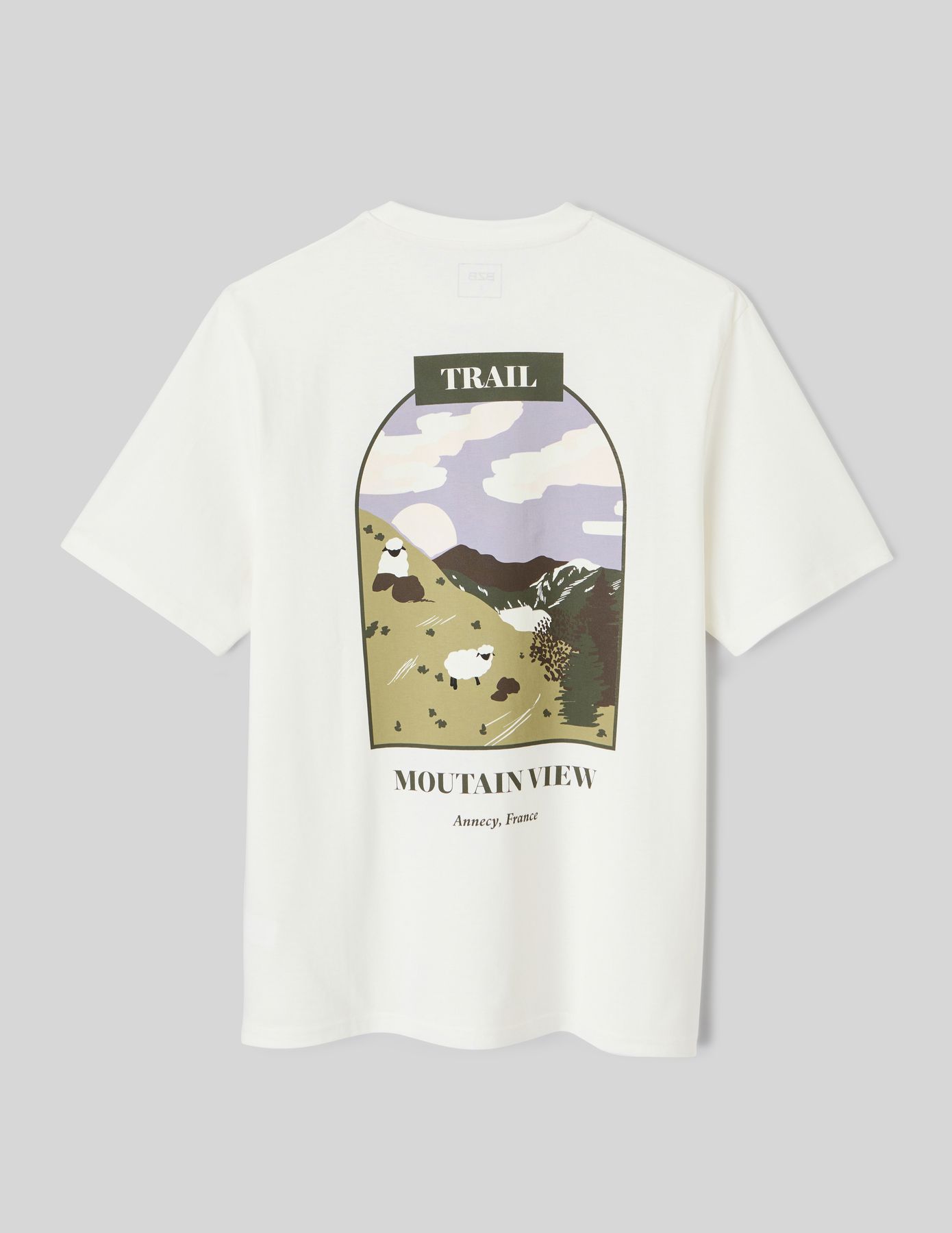 T-shirt imprimé devant/dos