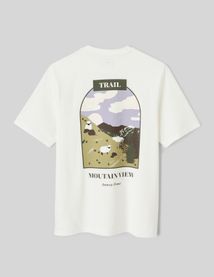 T-shirt imprimé devant/dos