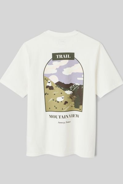 T-shirt imprimé devant/dos