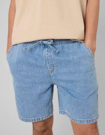 Bermuda taille &eacute;lastiqu&eacute;e
