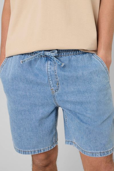 Bermuda taille &eacute;lastiqu&eacute;e