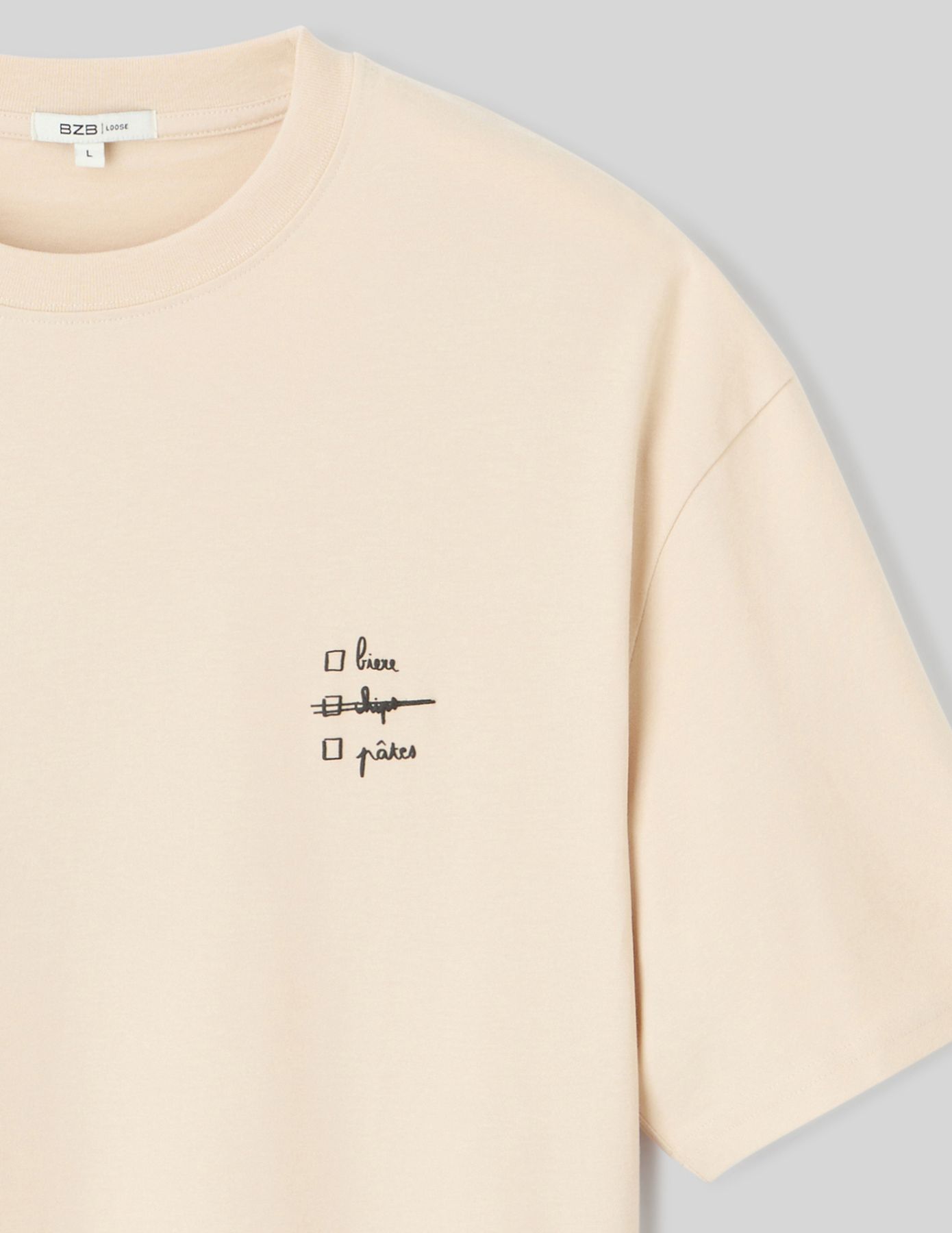T-shirt imprimé soft touch