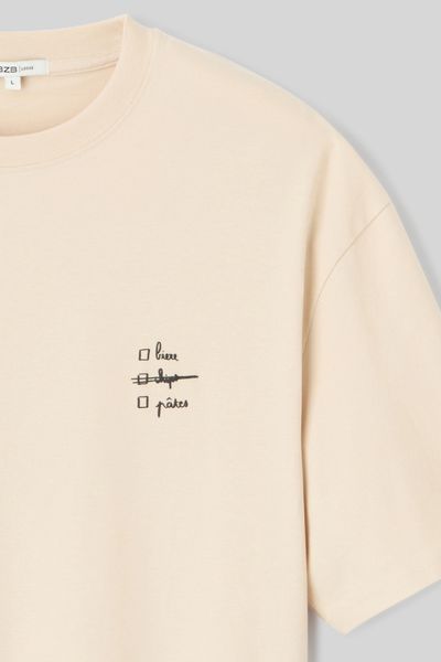 T-shirt imprimé soft touch