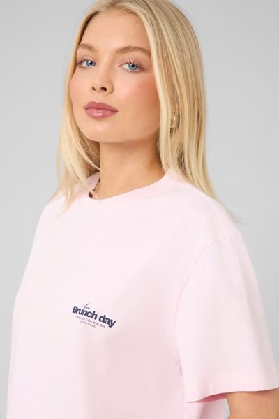 T-shirt imprim&eacute; manches courtes