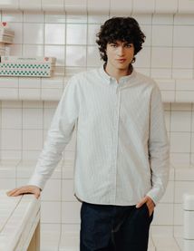 Chemise oxford ray&eacute;e
