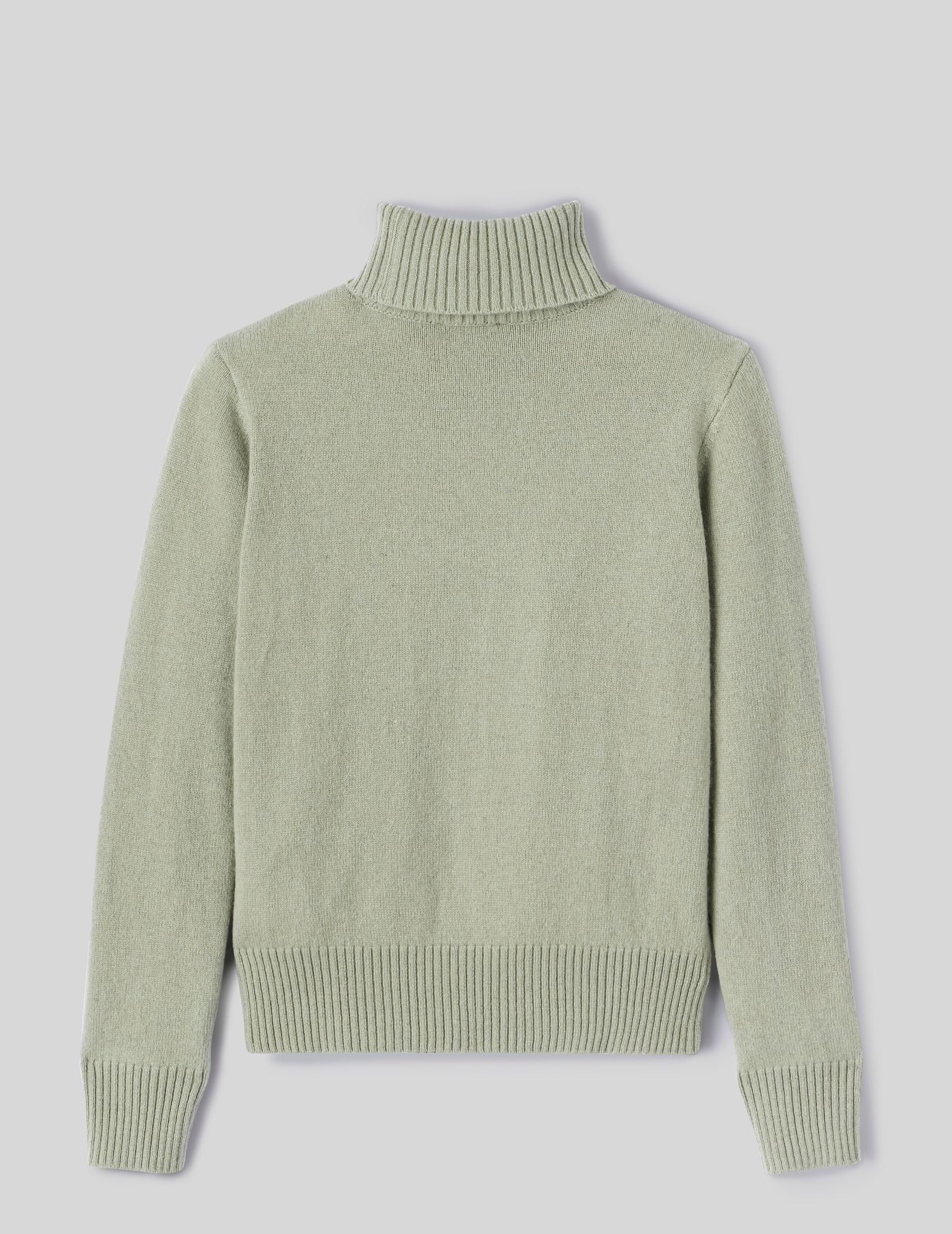 Pull col roulé
