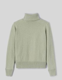 Pull col roulé