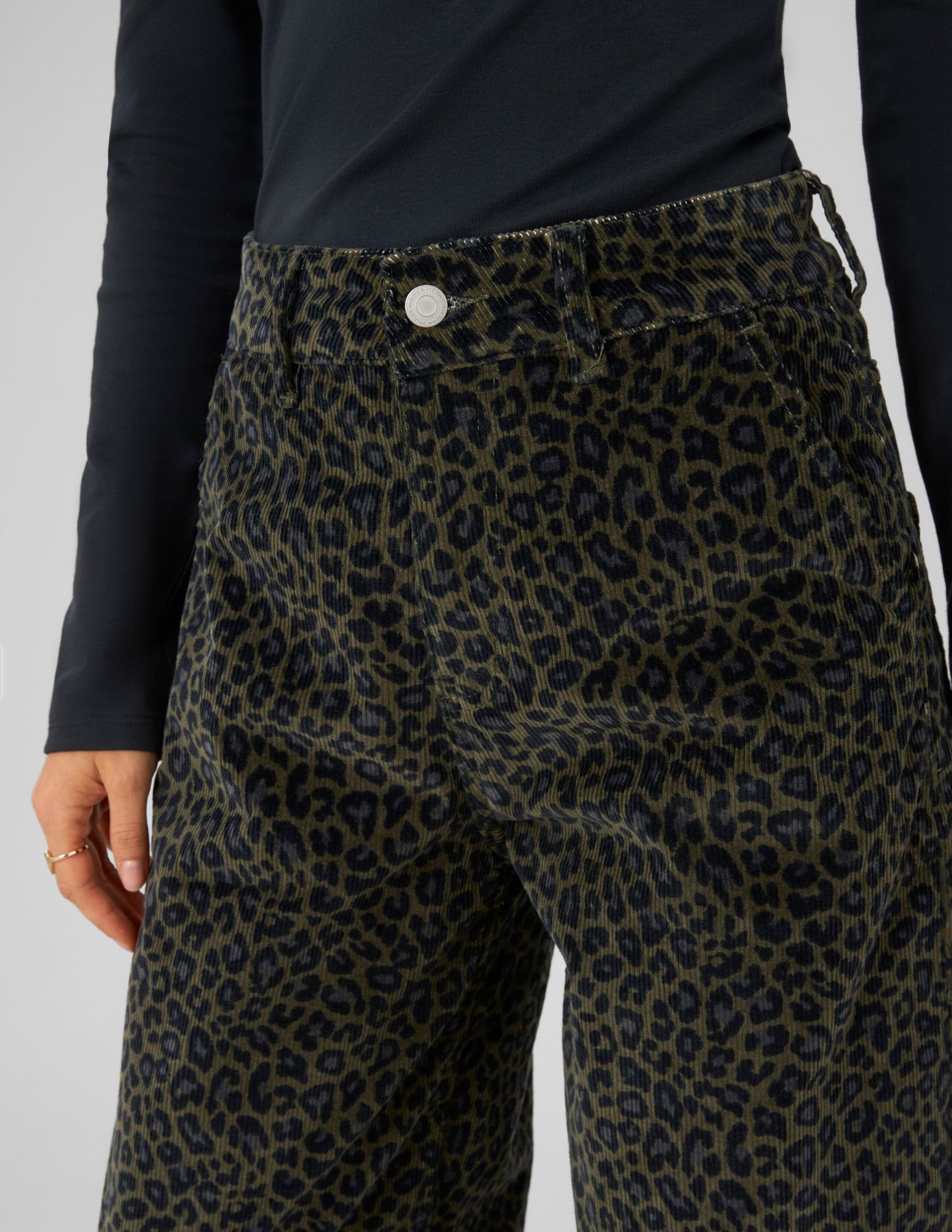 Pantalon imprim&eacute; coupe ballon