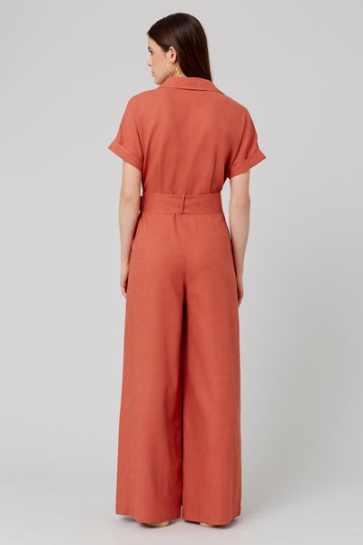Combinaison pantalon en lin