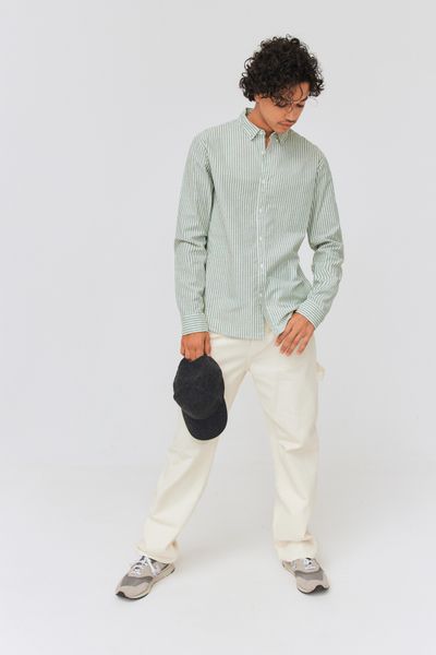 Chemise rayée ajustée