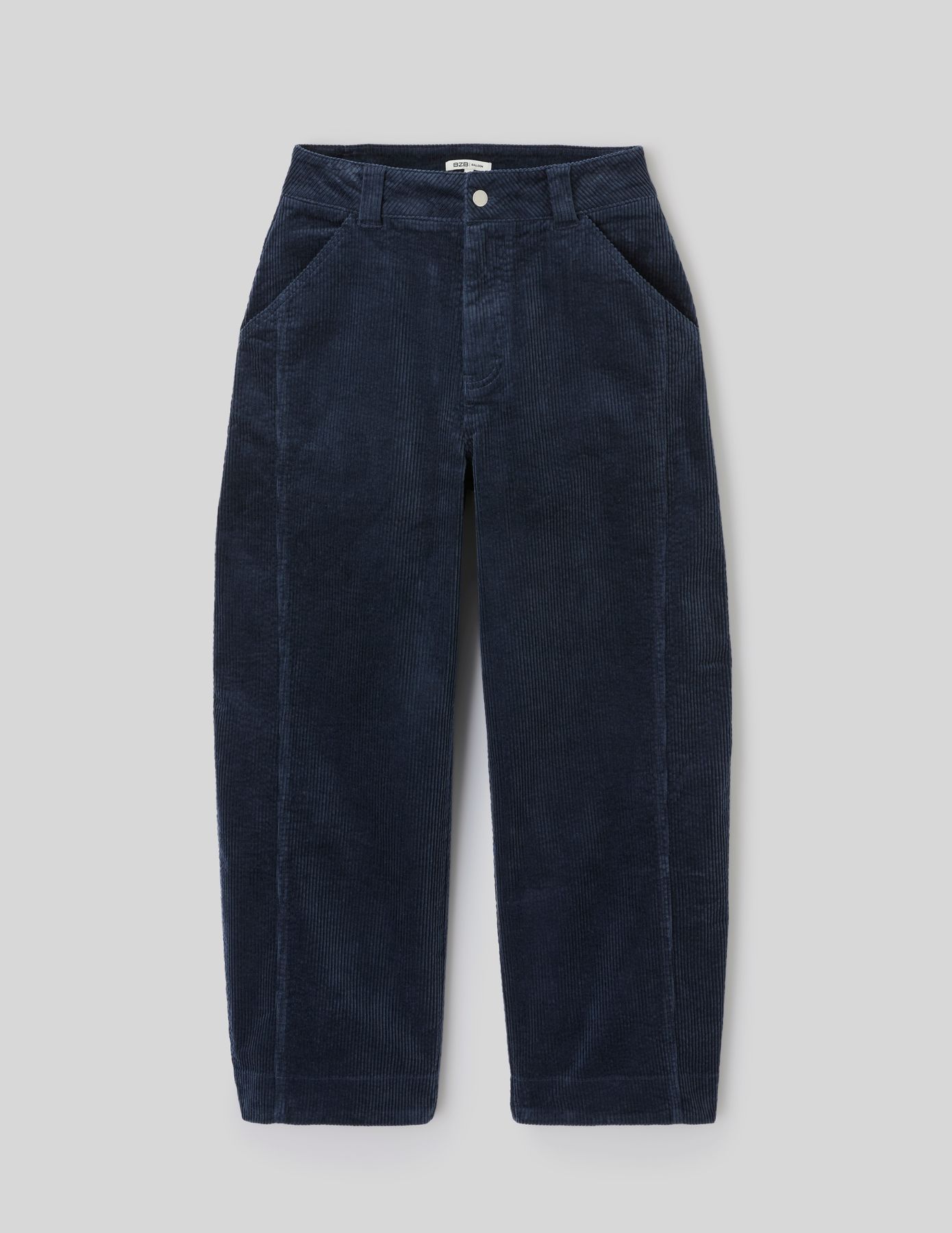 Pantalon balloon en velours