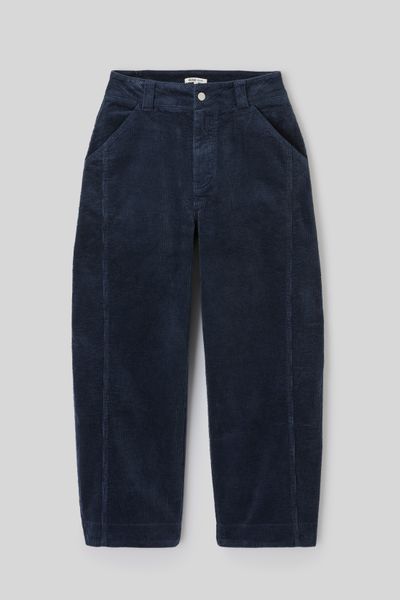Pantalon balloon en velours